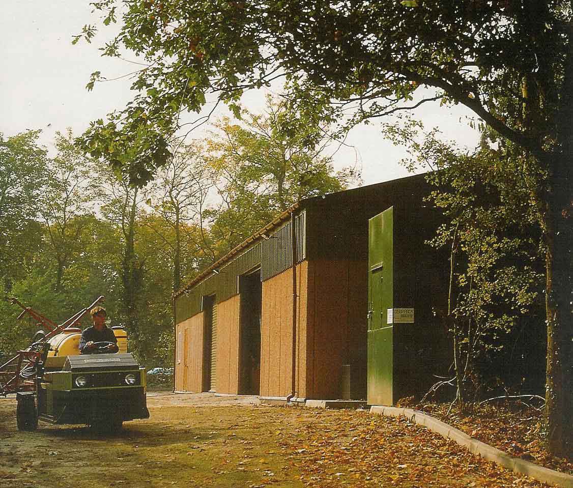 Apex Roof Concrete Lawnworkshop